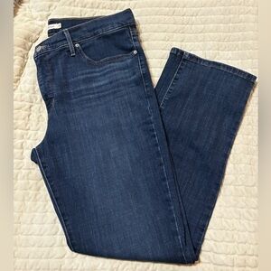Levi's Dark Blue Straight Leg Jeans